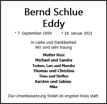 Bernd Schlue