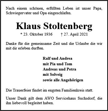 Klaus Stoltenberg