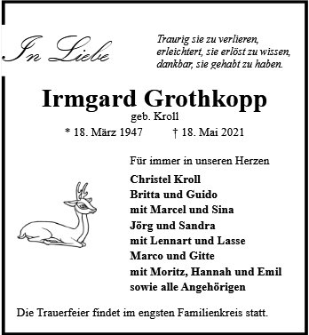 Irmgard Grothkopp