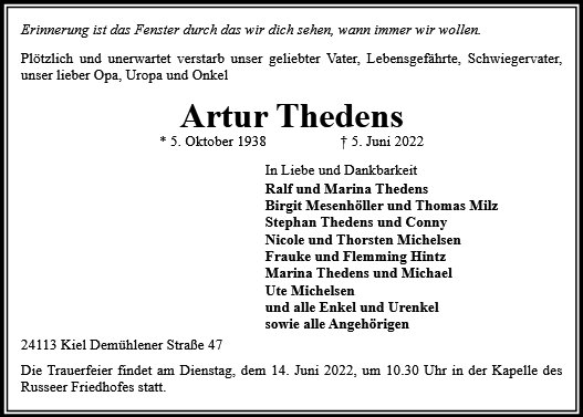 Artur Thedens