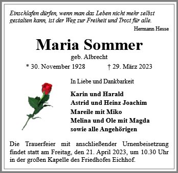 Maria Sommer