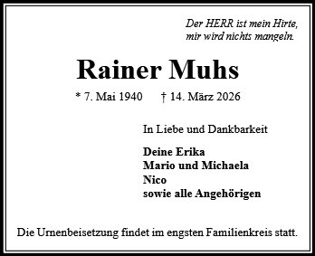 Rainer Muhs