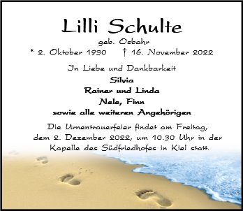 Lilli Schulte