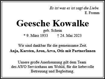 Geesche Kowalke