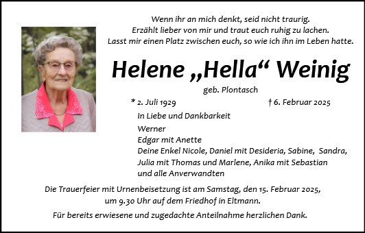 Helene Weinig