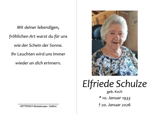 Elfriede Schulze