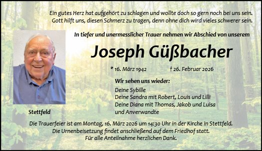 Joseph Güßbacher