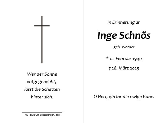 Ingeborg Schnös