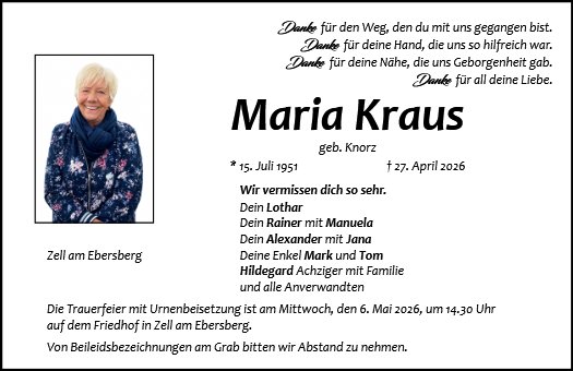 Maria Kraus