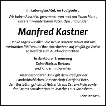 Manfred Kastner