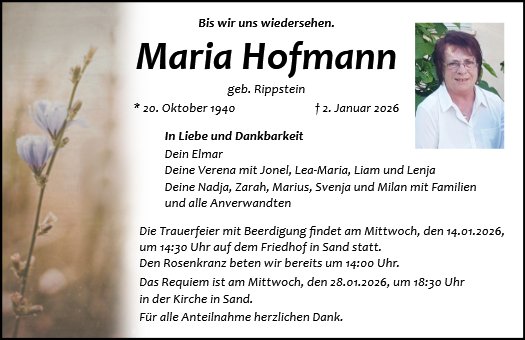 Maria Hofmann