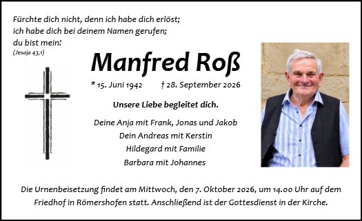 Manfred Roß