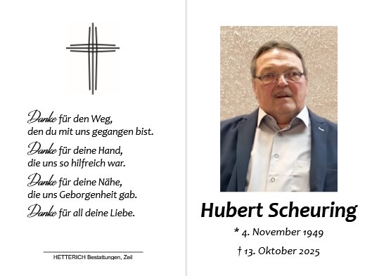 Hubert Scheuring