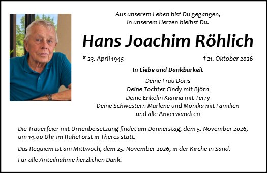 Hans Joachim Röhlich