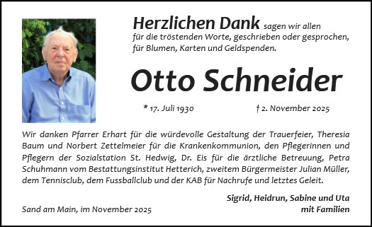 Otto Schneider