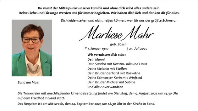 Marliese Mahr