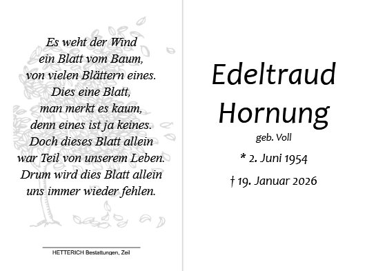 Edeltraud Hornung