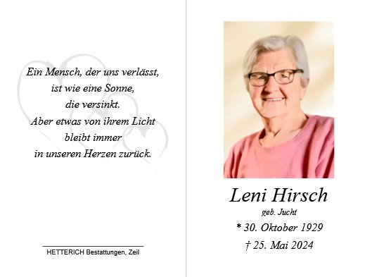 Leni Hirsch