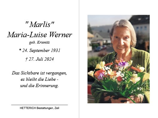 Maria-Luise Werner
