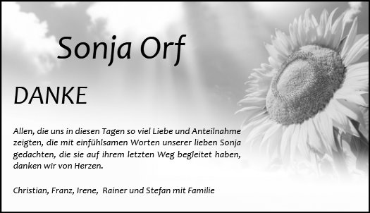 Sonja Orf