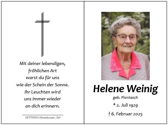 Helene Weinig