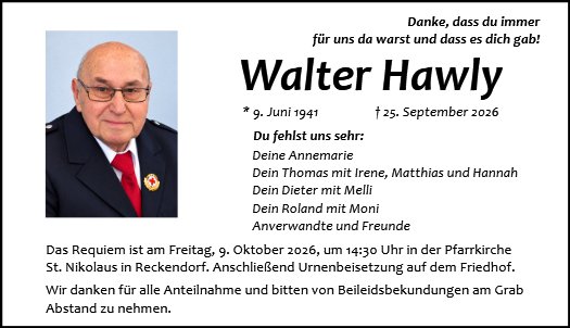 Walter Hawly