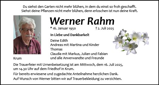 Werner Rahm