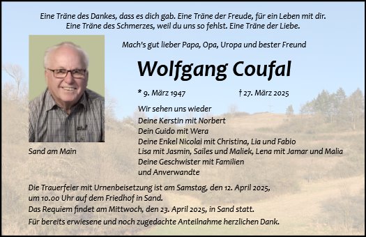 Wolfgang Coufal