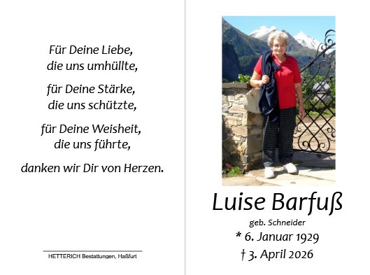 Luise Barfuß