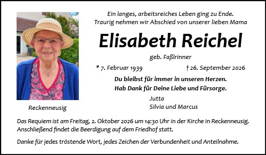 Elisabeth Reichel