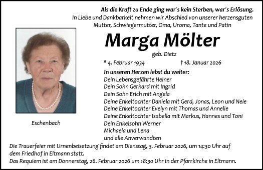 Margaretha Mölter