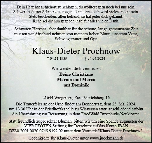 Klaus-Dieter Prochnow