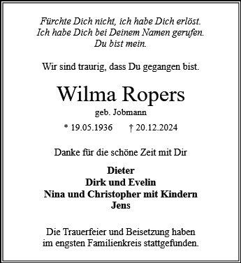 Wilma Ropers