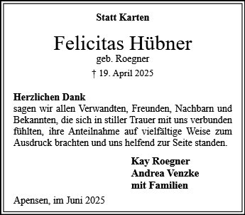 Felicitas Hübner
