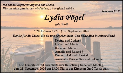 Lydia Pögel
