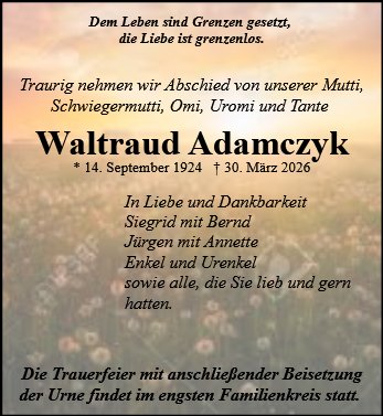 Waltraud Adamczyk