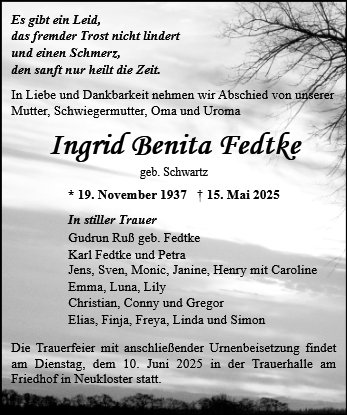 Ingrid Fedtke