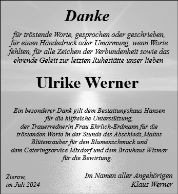 Gertrud Ulrike Werner 