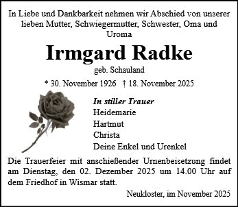 Irmgard Radke