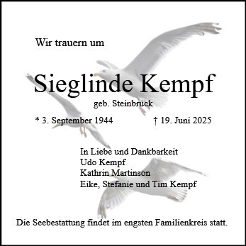Sieglinde Kempf
