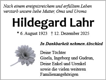 Hildegard Lahr
