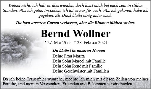 Bernd Wollner