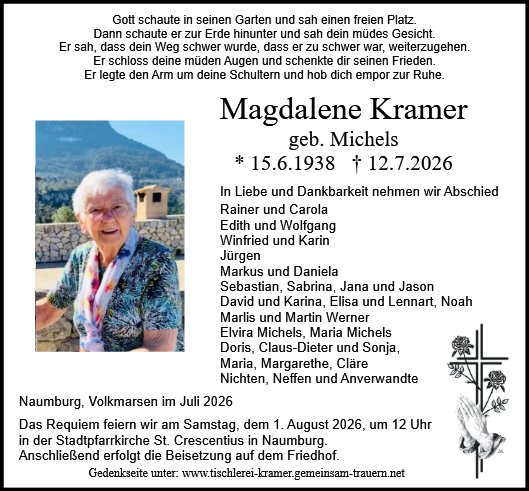Magdalene Kramer