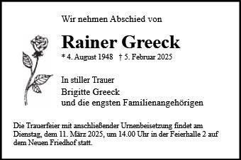 Rainer Greeck