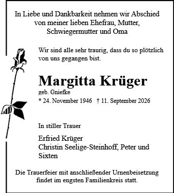 Margitta Krüger