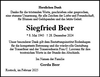 Siegfried Beer