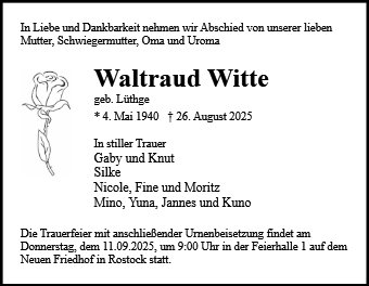 Waltraud Witte