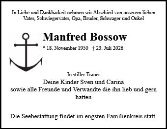 Manfred Bossow