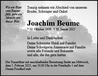 Joachim Beume