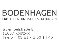 Bodenhagen Bestattungen